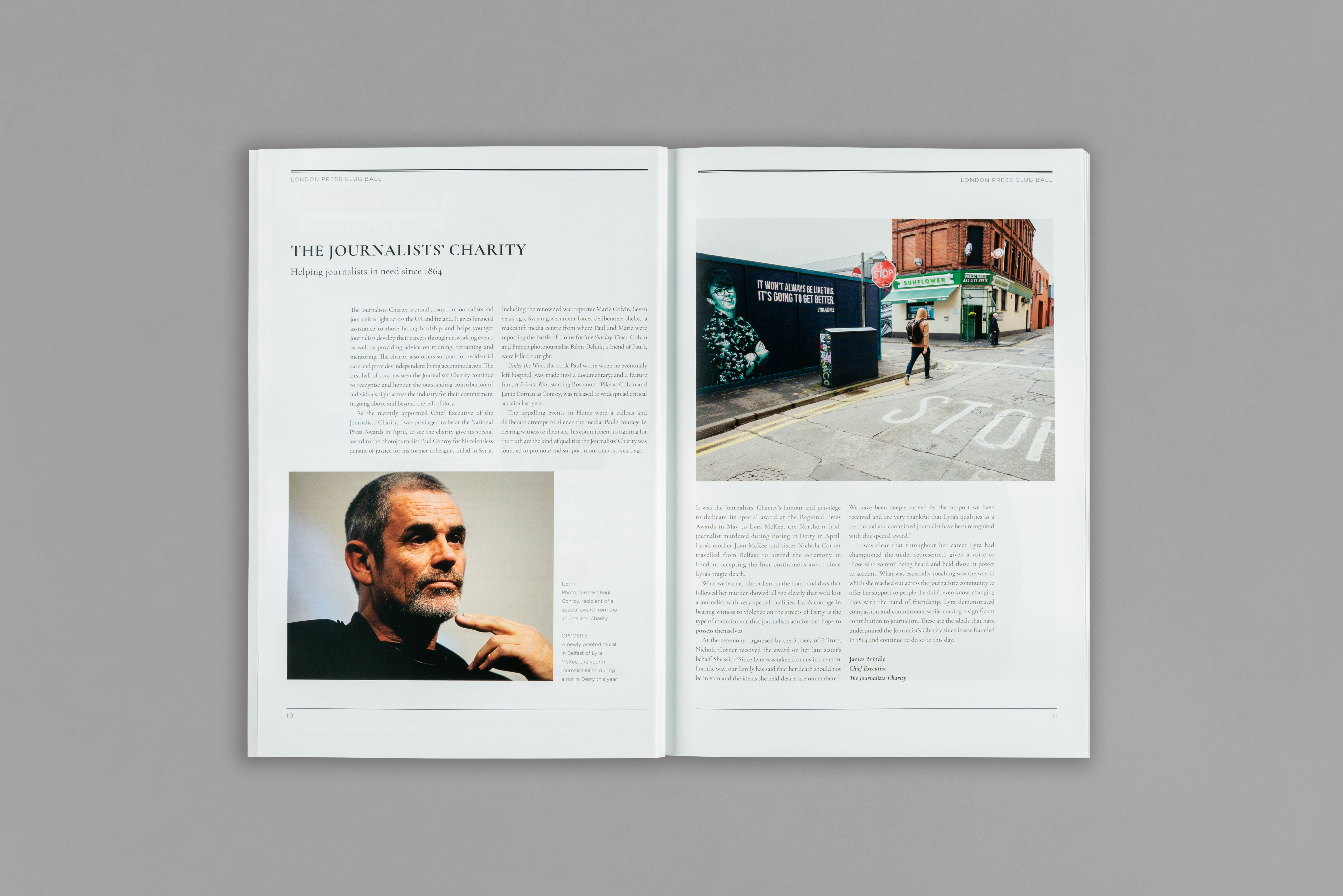 London Press Club Ball spread 1